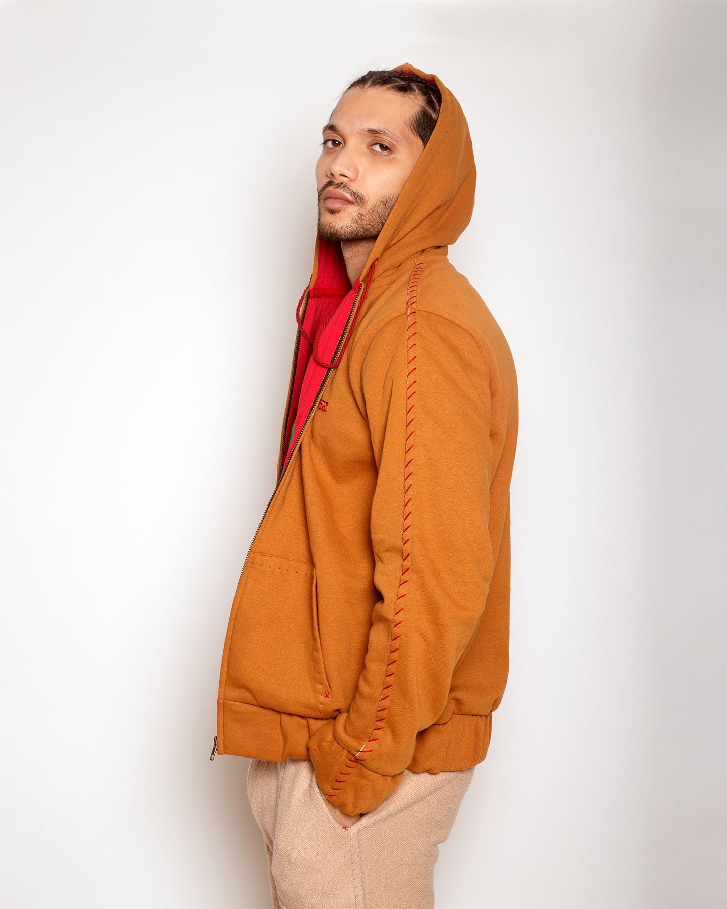 Hangovers『ST&OG Charm Double Zip Hoodie』 OG ZIP HOODIE — The Lesser Brand