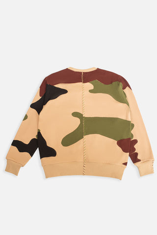 SWEATSHIRT Camo 4 Patch